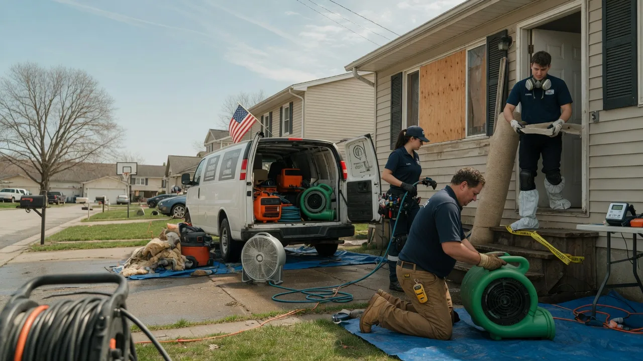 Water Damage Restoration in Centerport, PA near me